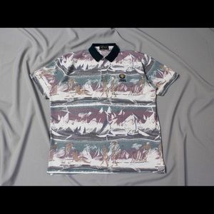 Vintage Versace Jeans Couture Abstract Picture Pol